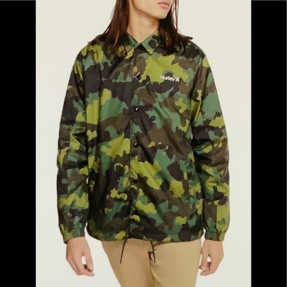 hurley siege coaches jacket